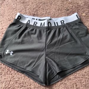 Under Armour Women's Charcoal Athletic Shorts
